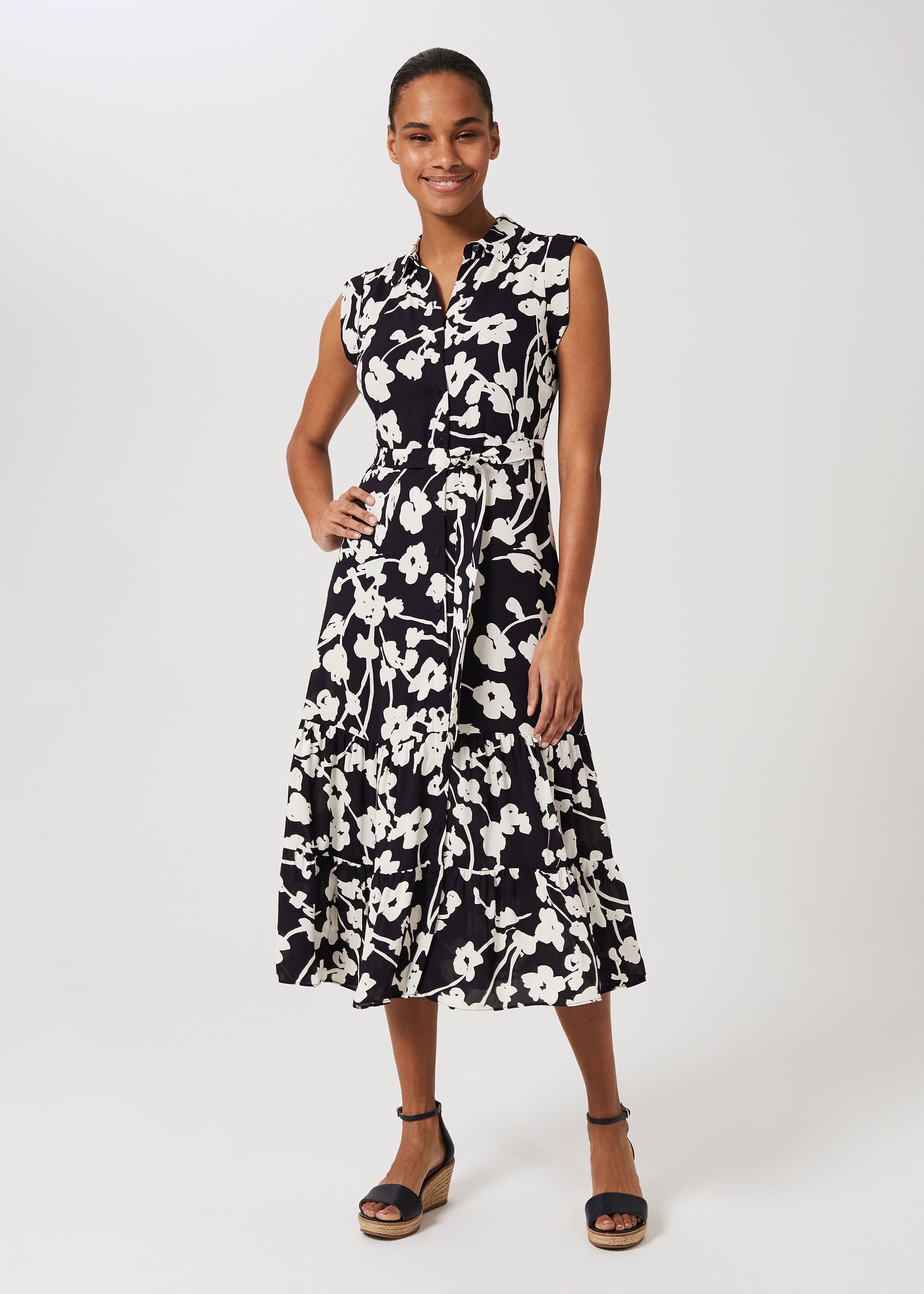 zimmermann floral linen dress