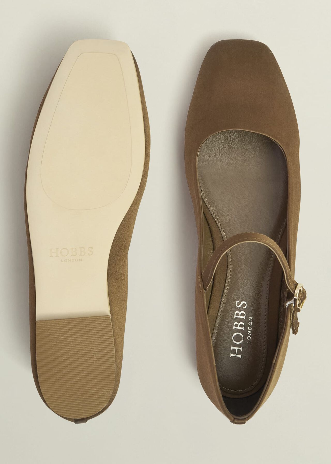 Chrissy Satin Mary Janes, Medlar Brown, hi-res