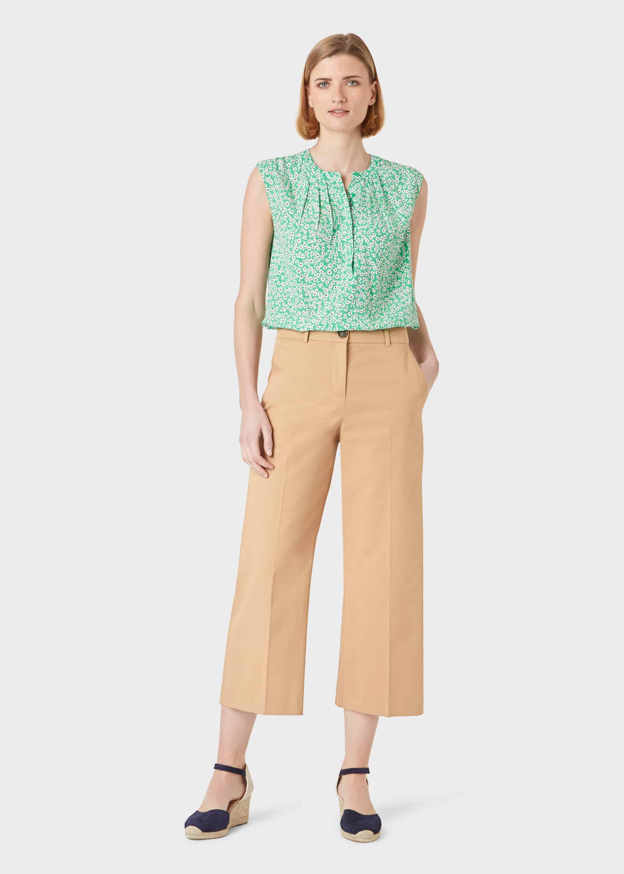Wide legged chinos store