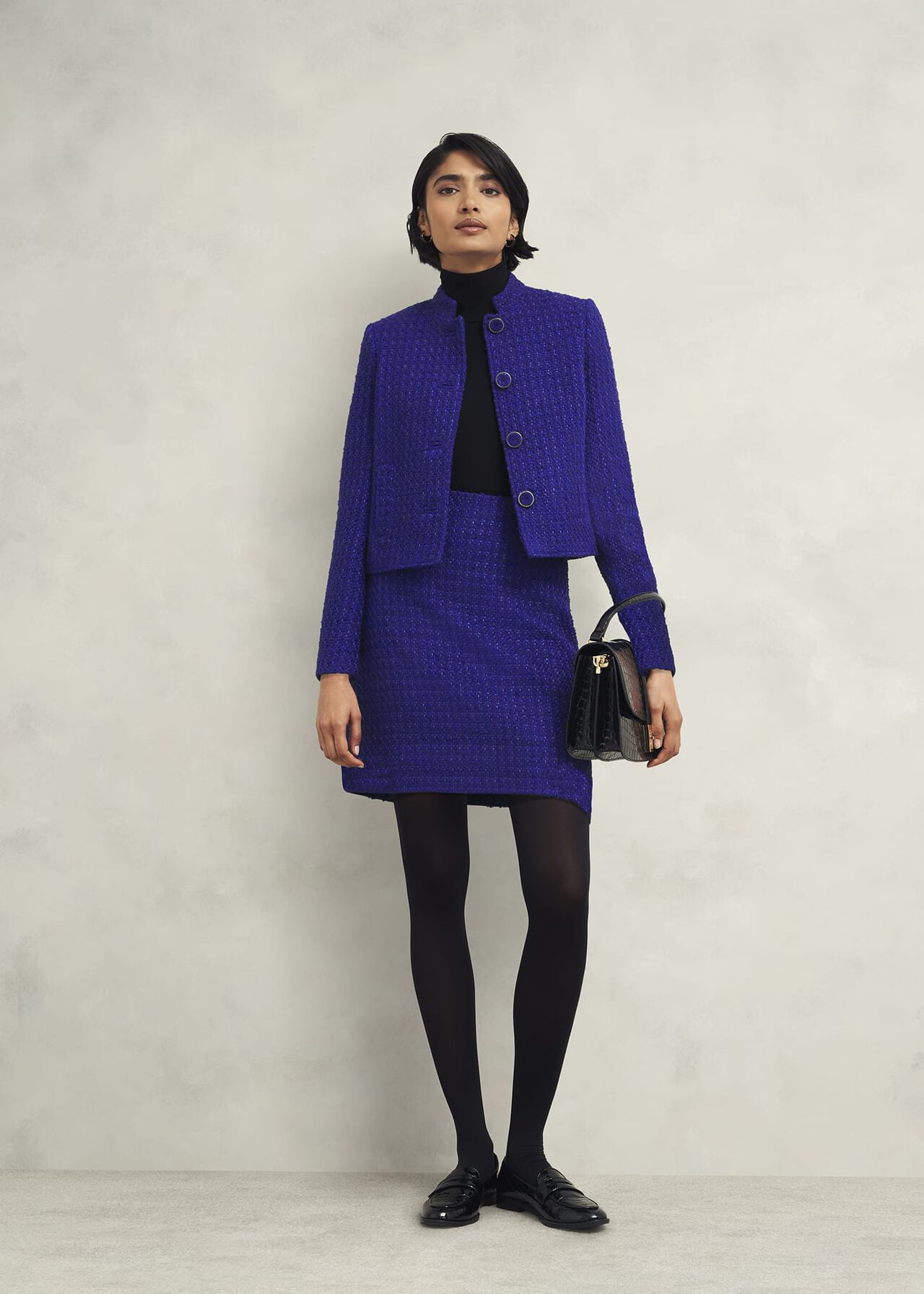 Mischa Turtle Neck, Hobbs Black, hi-res