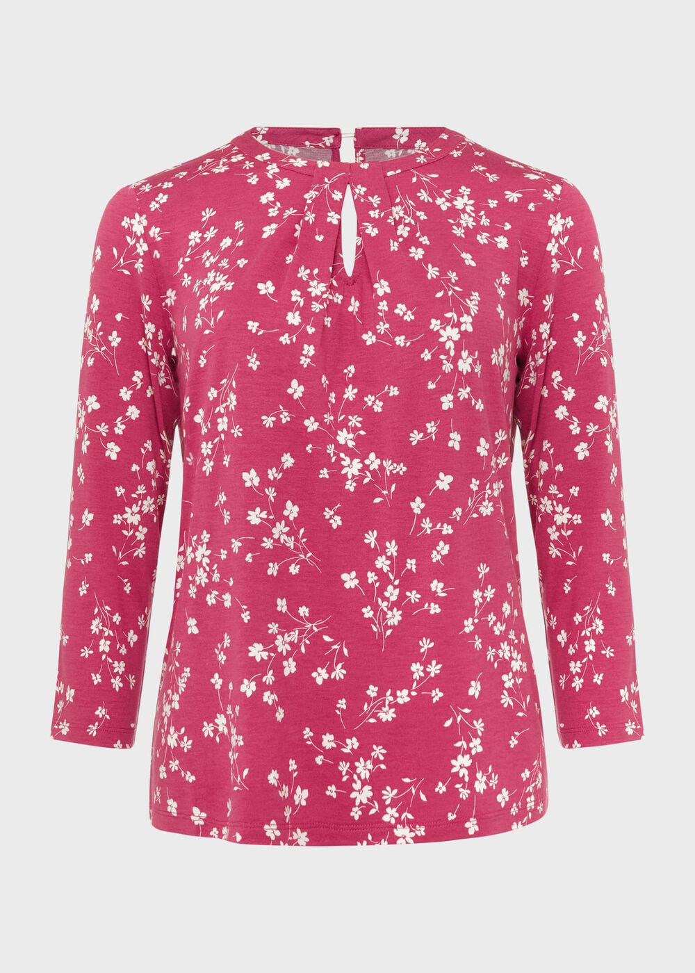 Julia Printed Top, Floral, hi-res