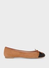 Flo Ballet Flats, Black, hi-res