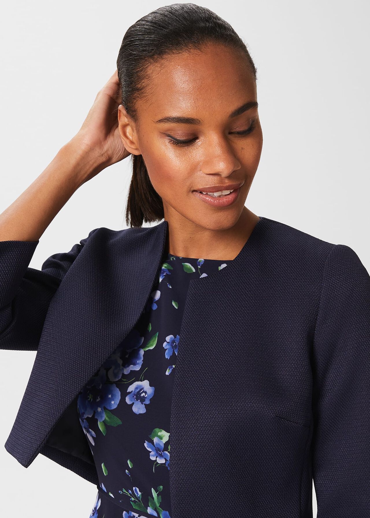 Elize Jacket, Midnight Navy, hi-res