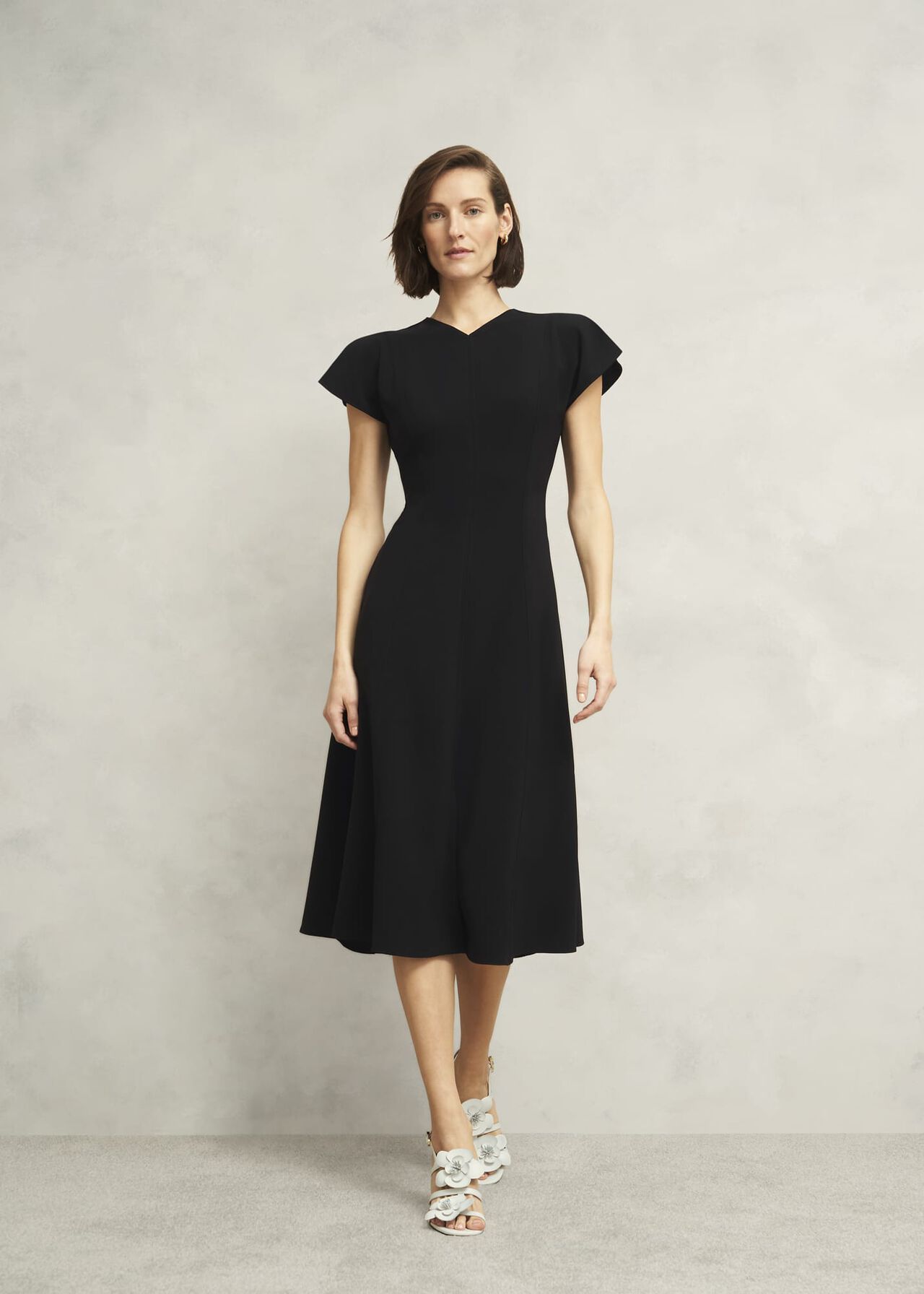 Thirlmere Dress, Black, hi-res