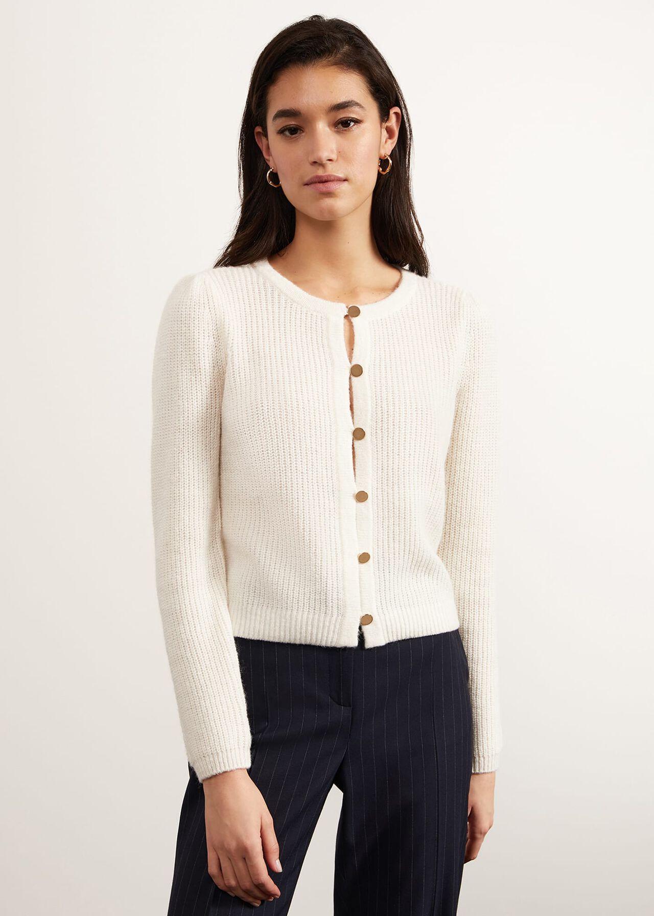 Lomond Cardigan With Alpaca | Hobbs UK