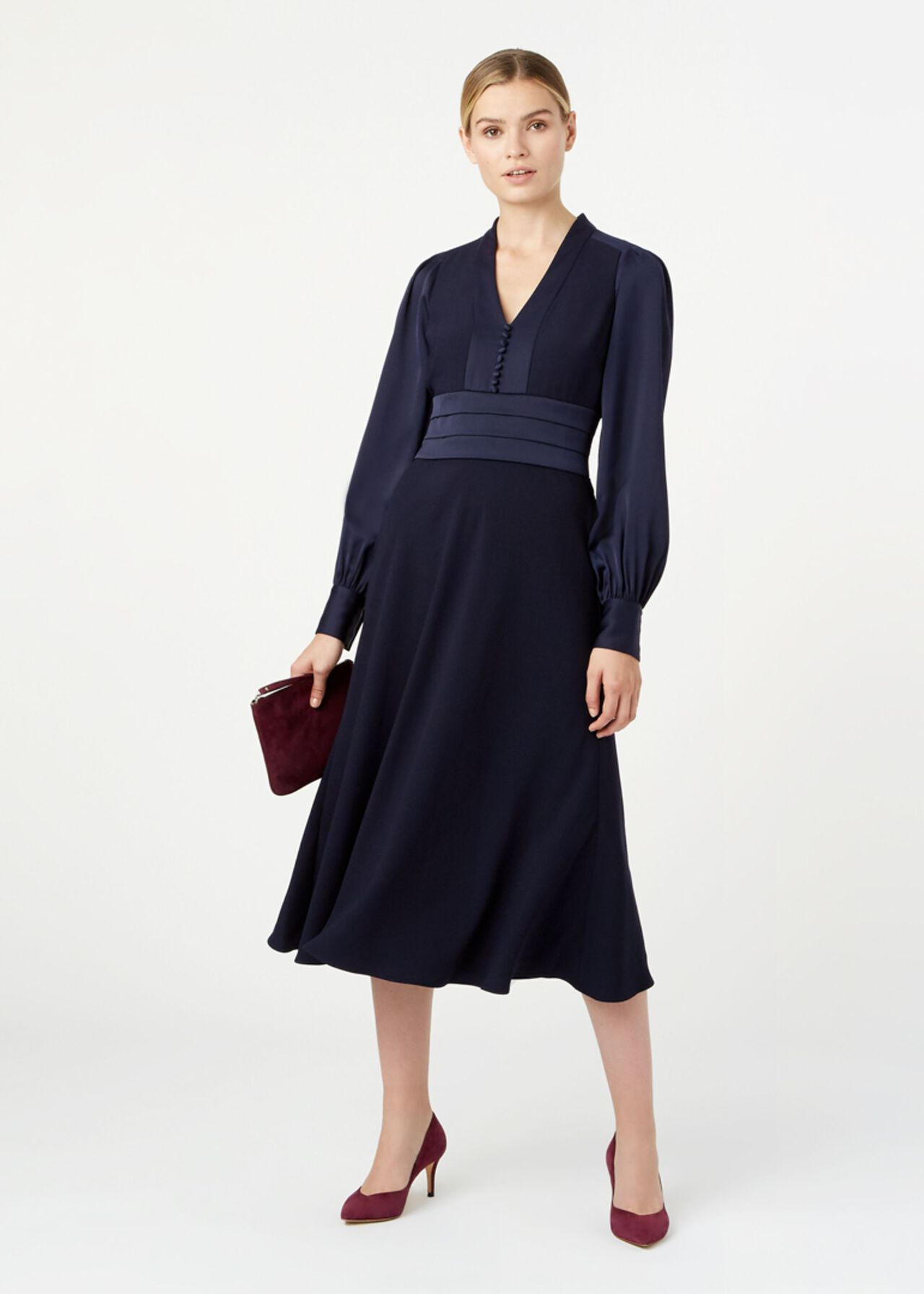 Josephine Dress, Midnight, hi-res