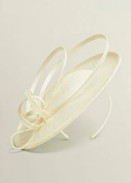Shona Fascinator, Buttercream, hi-res