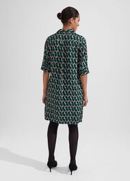 Marciella Dress, Black Multi, hi-res