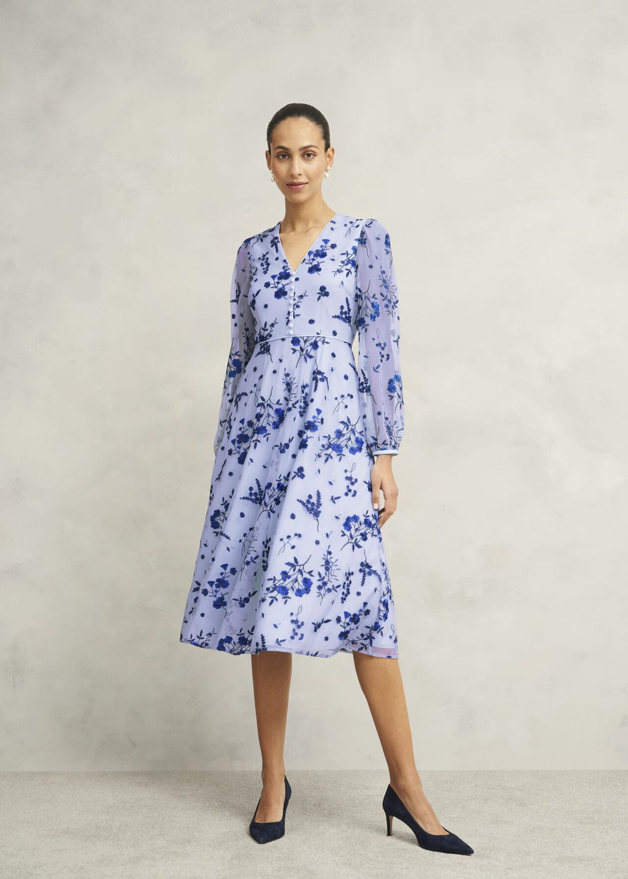 Hobbs Ella Embroidered Dress Hobbs Ella Embroidered Dress