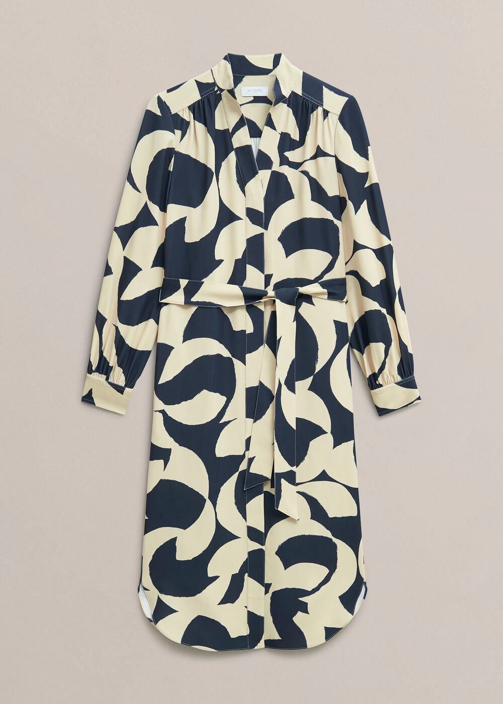 Petite Alisa Dress, Blue Sandstone, hi-res