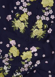 Petite Elva Embroiderd Dress, Midnight Multi, hi-res