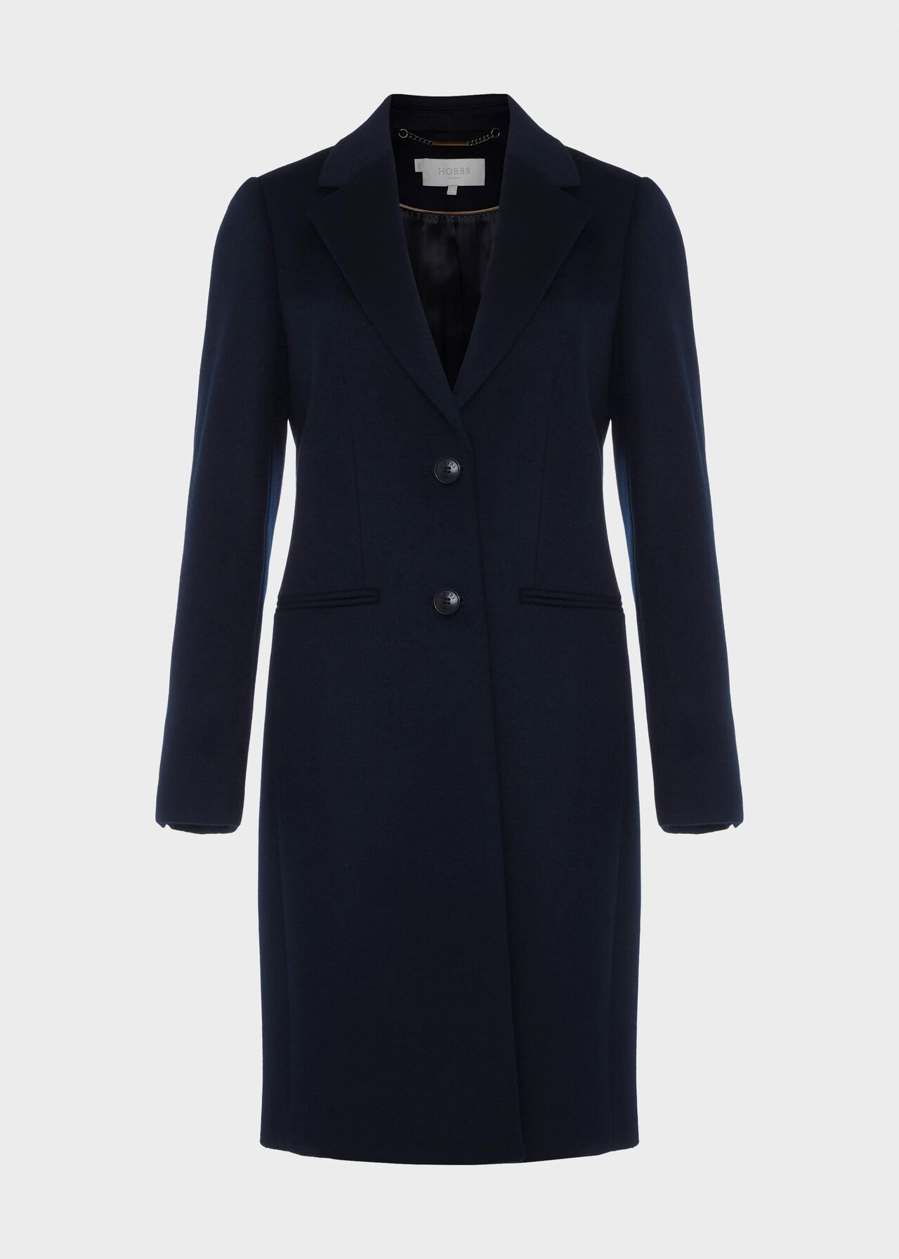 Tilda Wool Coat, Navy, hi-res