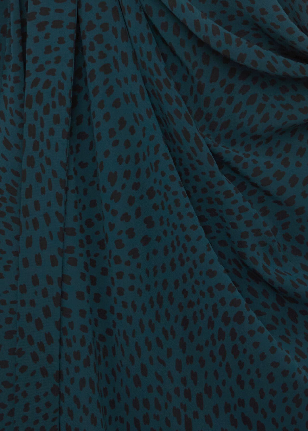 Mimi Printed Dress, Pine Green, hi-res
