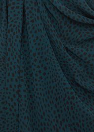 Mimi Printed Dress, Pine Green, hi-res