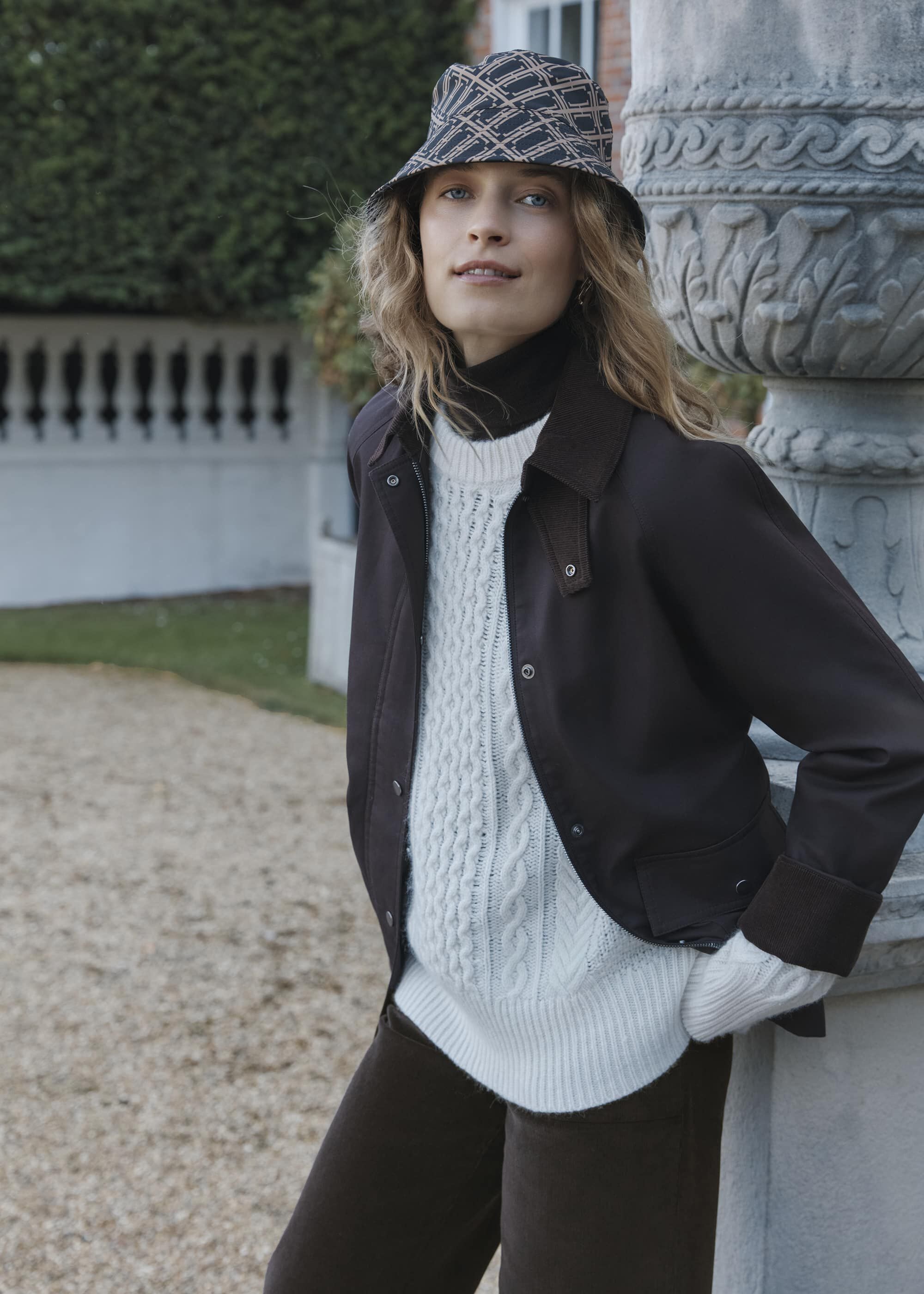 Nell Chunky Cable Jumper | Hobbs UK |