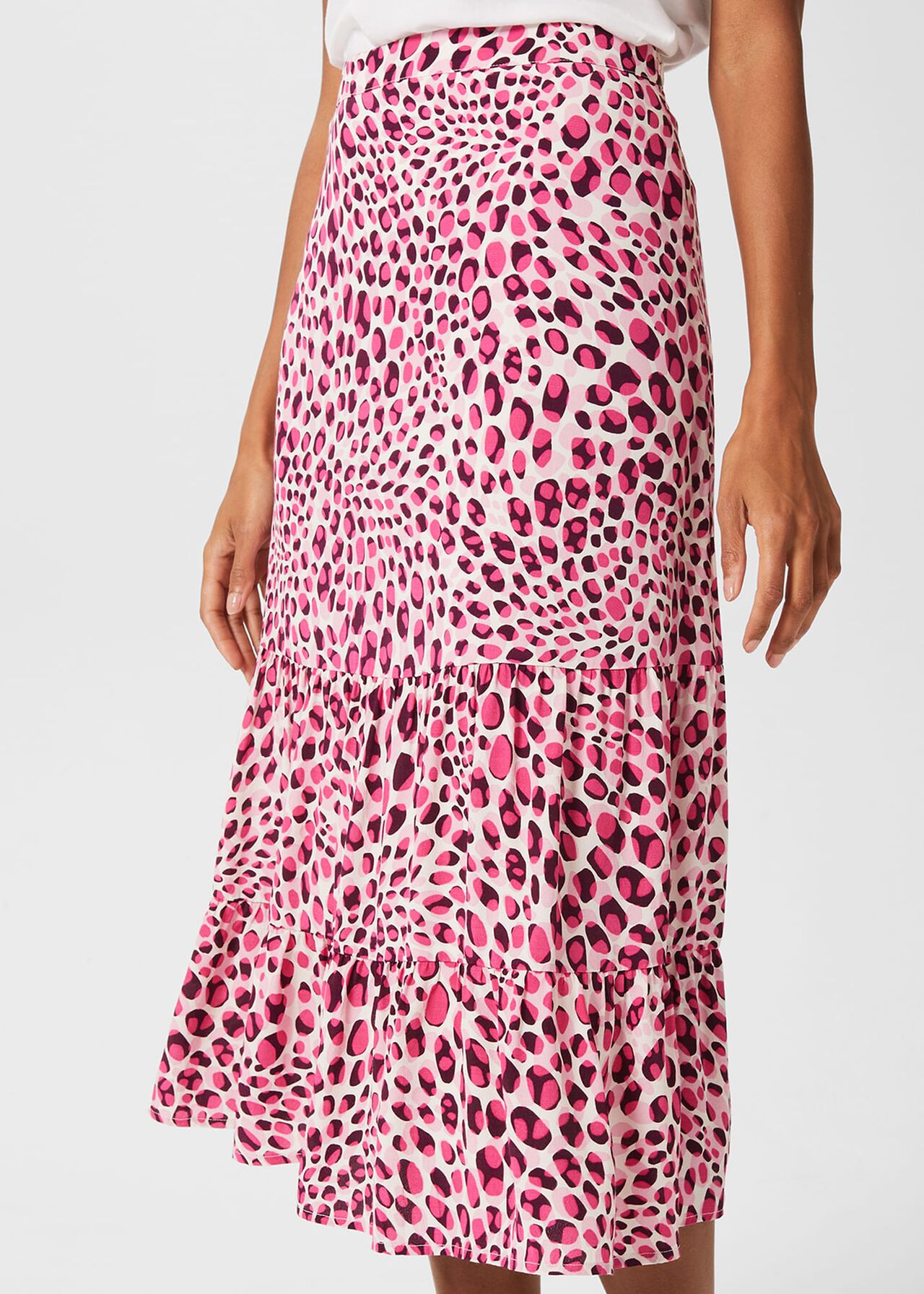 Cici Skirt, Ecru Raspberry, hi-res