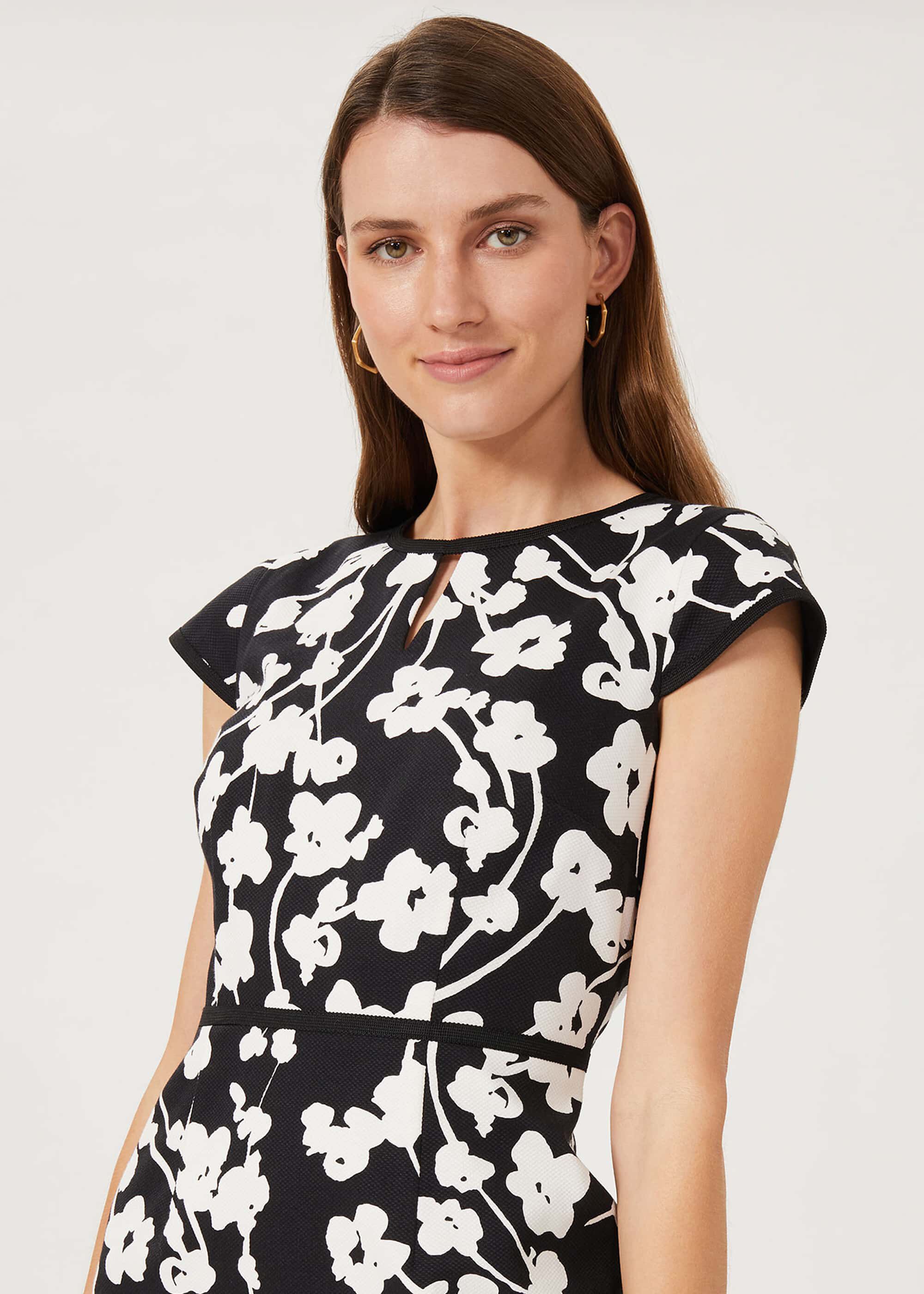 Sophia Floral Shift Dress | Hobbs