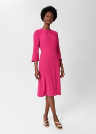 Marianne Dress, Magenta Pink, hi-res