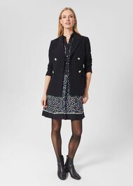Marci Tunic Dress, Navy Multi, hi-res