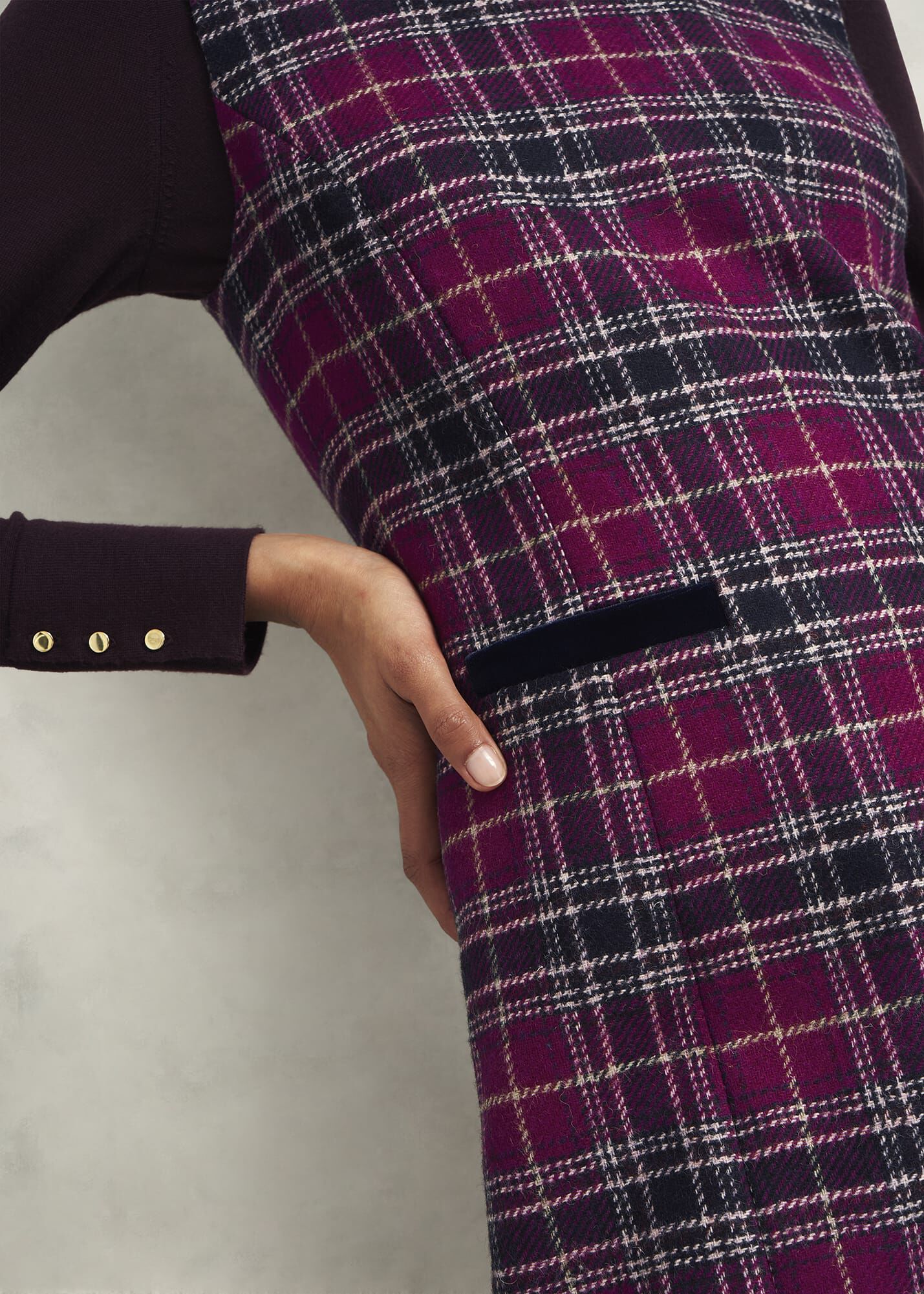 Margot Wool Dress | Hobbs UK |