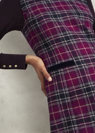 Margot Wool Dress, Pink Multi, hi-res