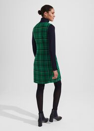 Margot Wool Dress, Green Multi, hi-res