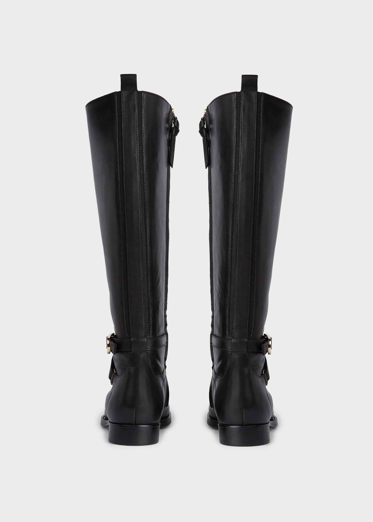 hobbs black knee high boots