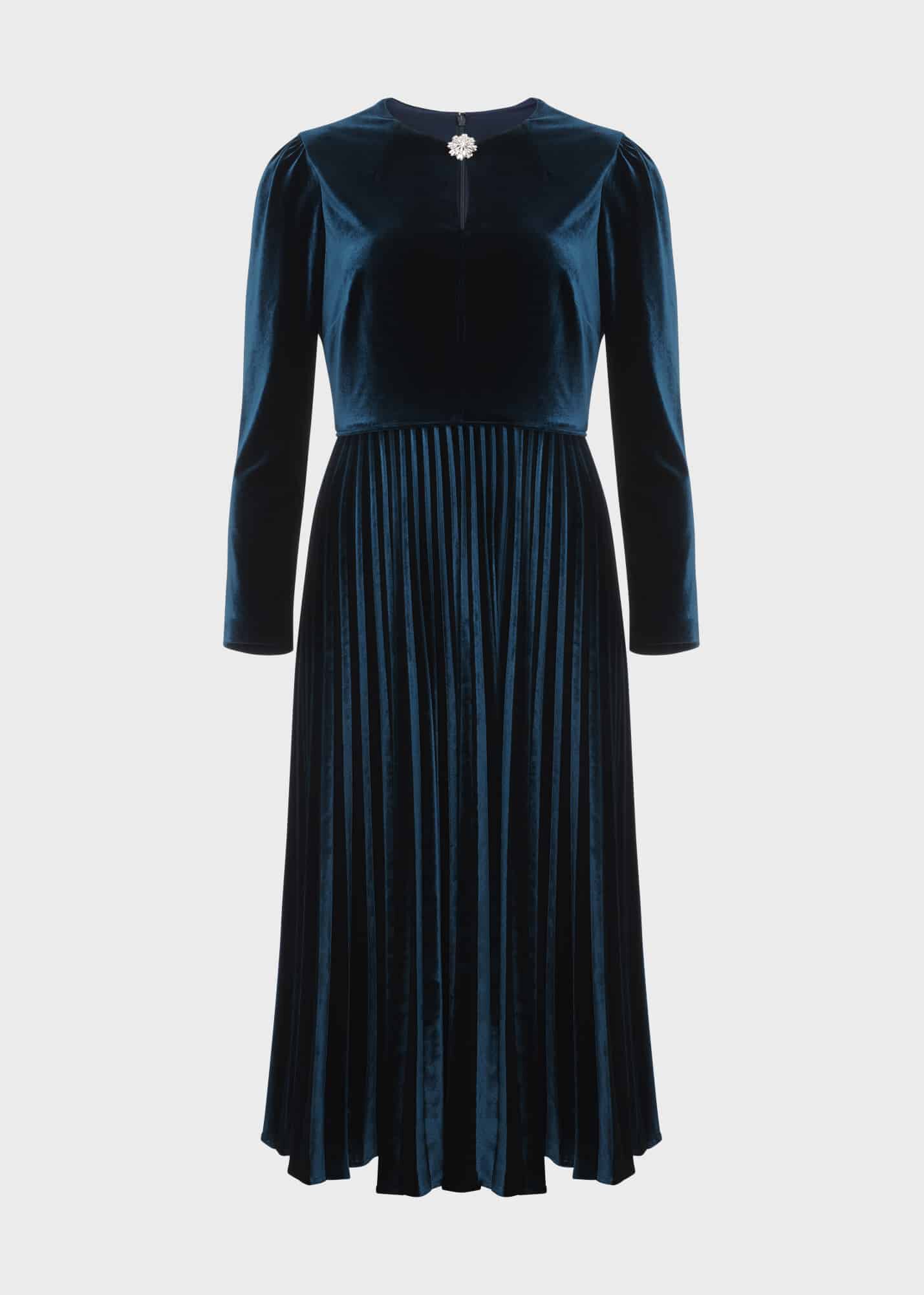 Hobbs zinnia velvet dress shop