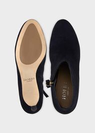 Lizzie Ankle Boots, Navy, hi-res