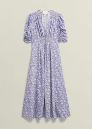 Stowe Tea Dress, Ivory Multi, hi-res