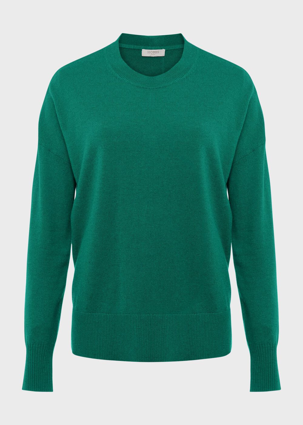 Lydia Button Sweater, Ocean Green, hi-res