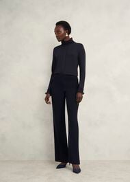 Sera Frill Top, Hobbs Navy, hi-res
