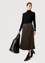 Dionne Skirt, Dark Green, hi-res