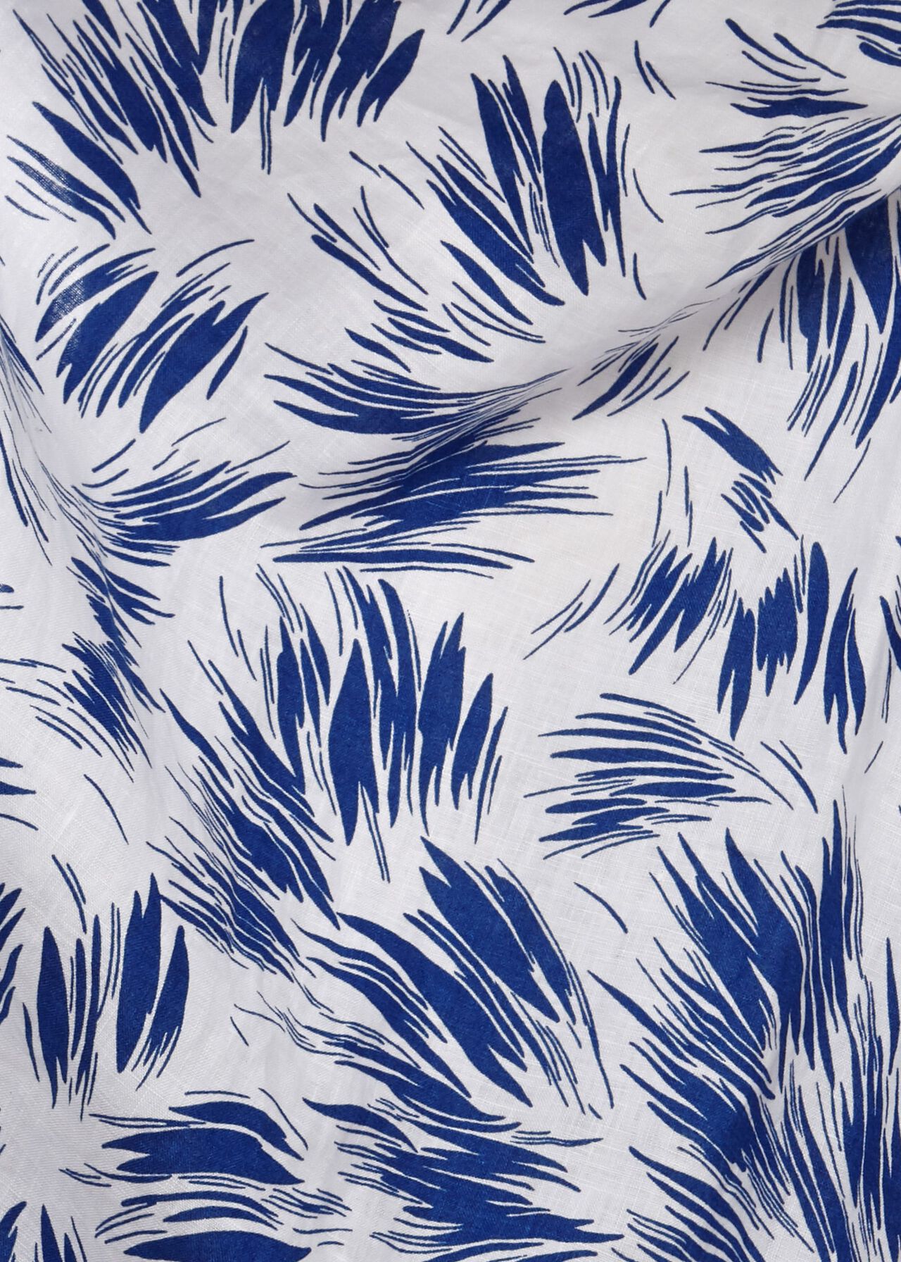 Rory Linen Dress, Ivory Blue, hi-res
