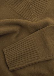 Becky Wool Blend Sweater, Toffee, hi-res