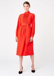 Naomi Dress, Red, hi-res