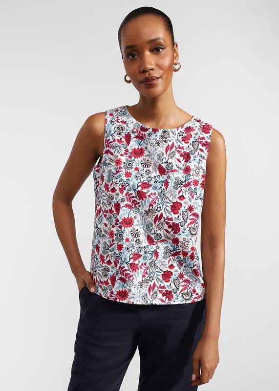 Maddy Cotton Printed Top