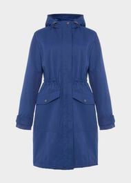 Kyra Waterproof Coat, Navy, hi-res