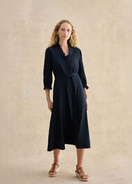 Arya Jersey Dress, True Navy, hi-res