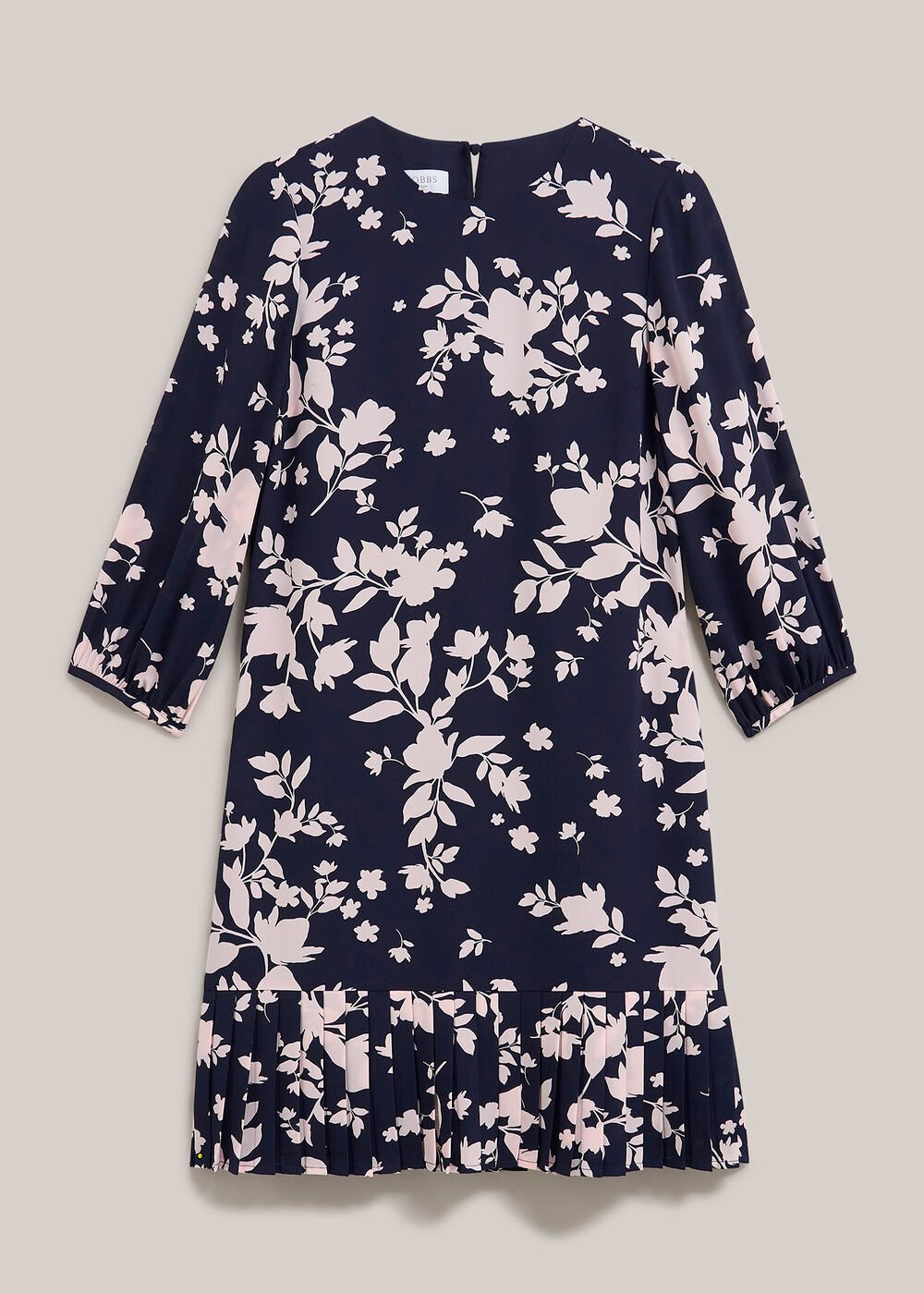Liana Floral Mini Dress, Midnight Pink, hi-res