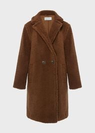 Clare Teddy Coat , Vicuna, hi-res
