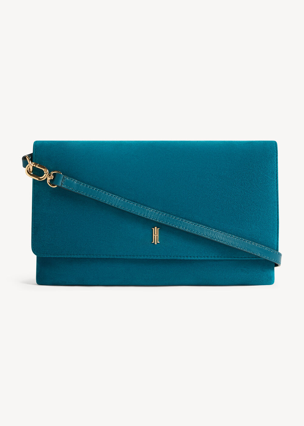 Ashley Suede Clutch