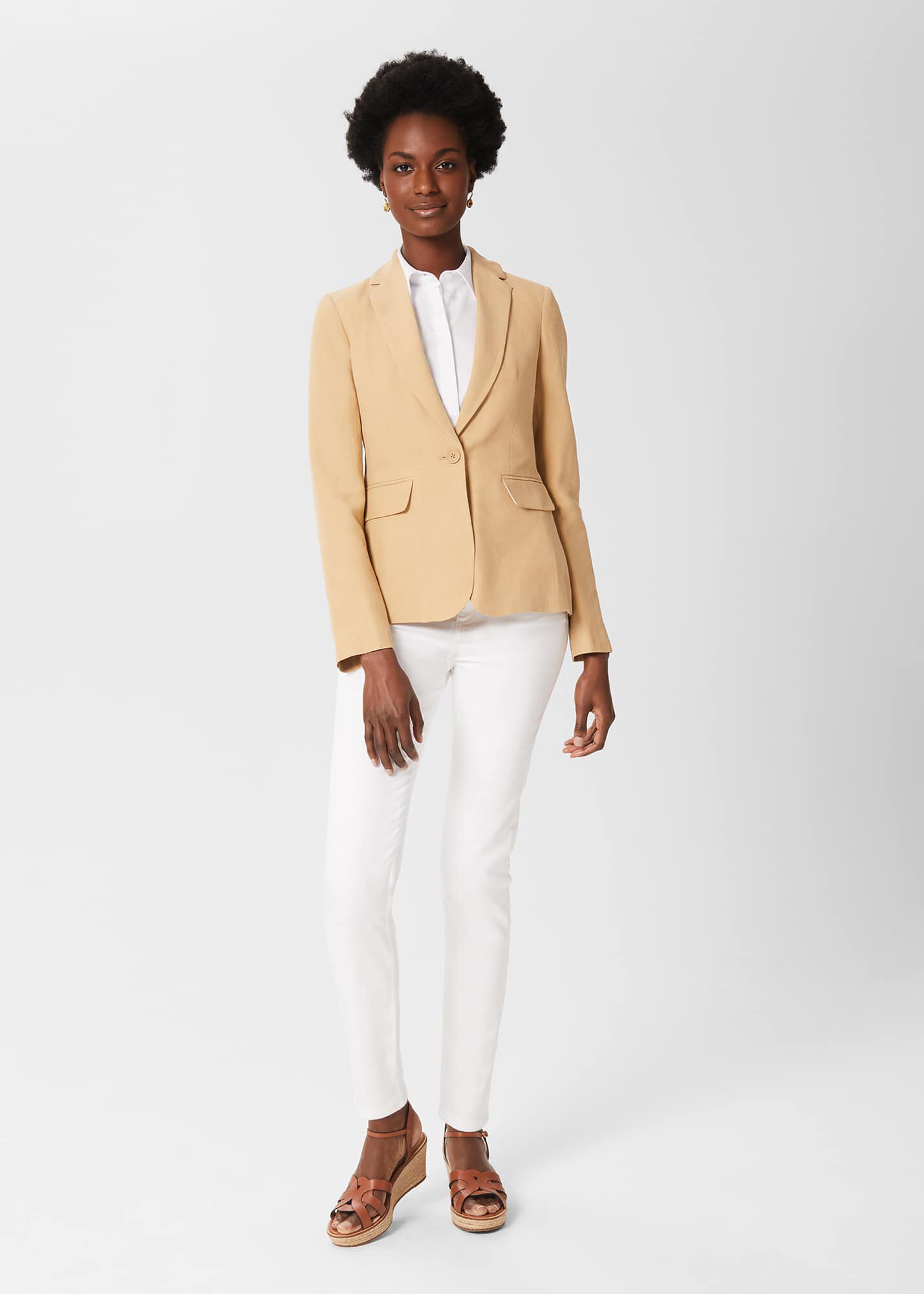 Trent Silk Linen Jacket