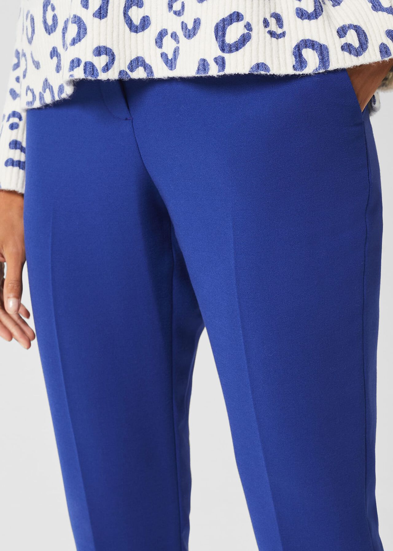 Suki Slim Trouser, Cobalt Blue, hi-res