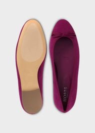 Lisa Ballet Flats, Bramble Purple, hi-res