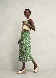Maddie Dress, Green Cream, hi-res