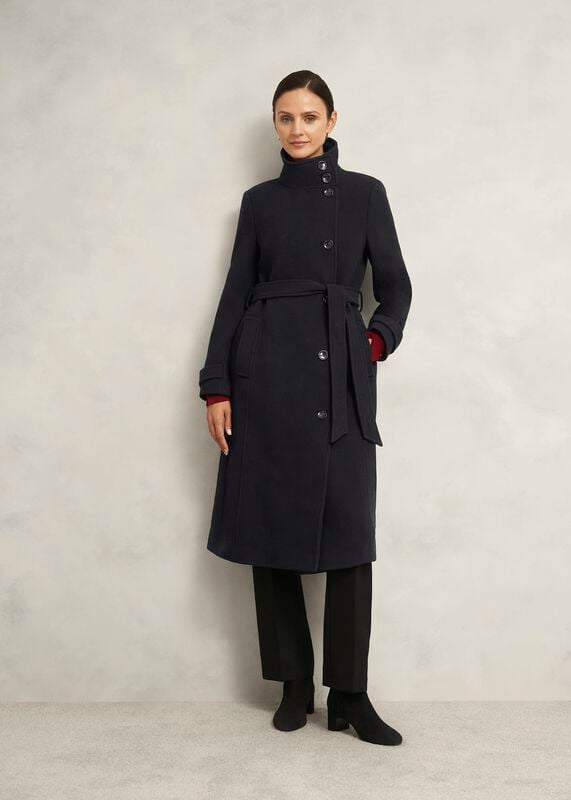 Deliliah Wool Blend Coat