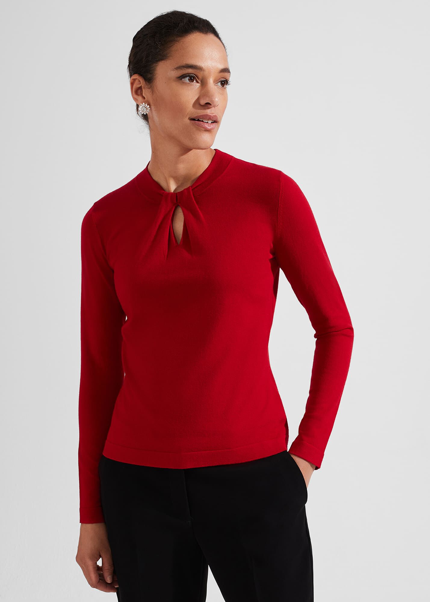 Hobbs red jumper store