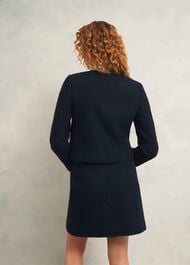 Marie Jacket With Wool, Navy, hi-res