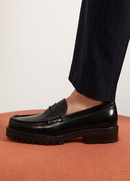 Nadine Loafer, Black, hi-res